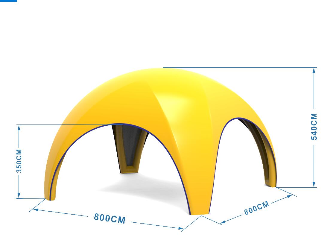 8M*8M Inflatable spider tent